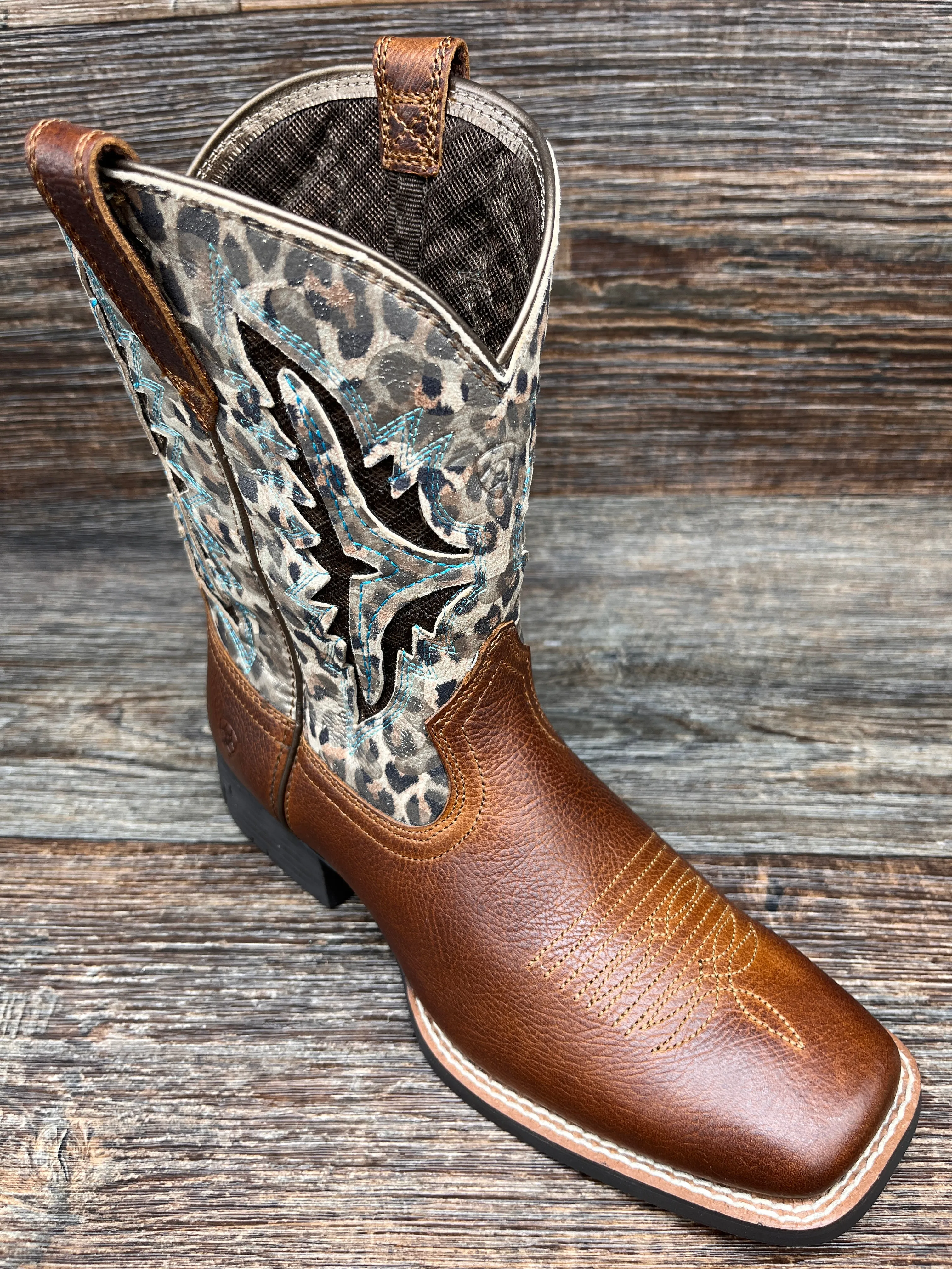 10040258 Kid's Koel VentTEK Square Toe Western Boot by Ariat