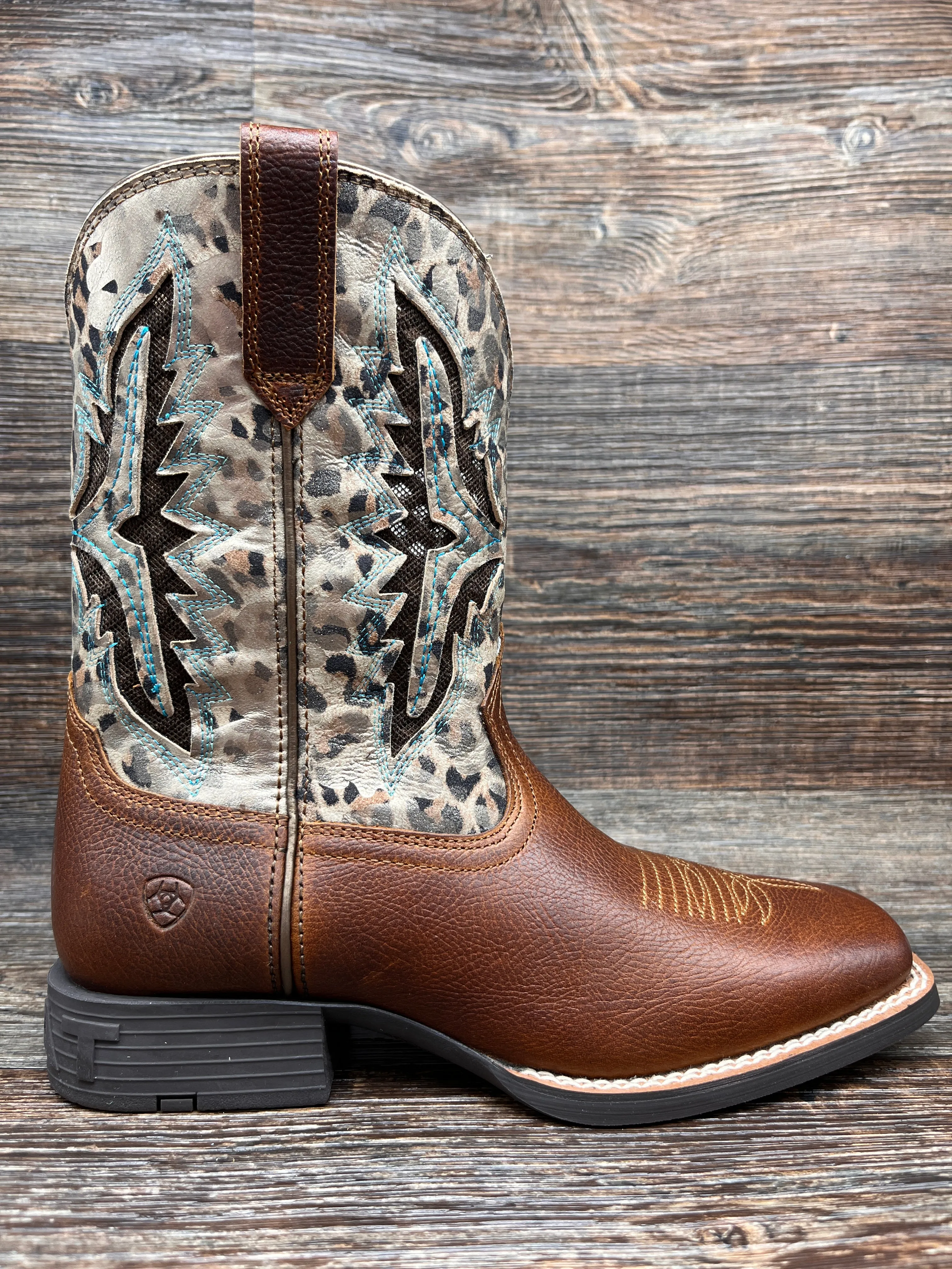 10040258 Kid's Koel VentTEK Square Toe Western Boot by Ariat