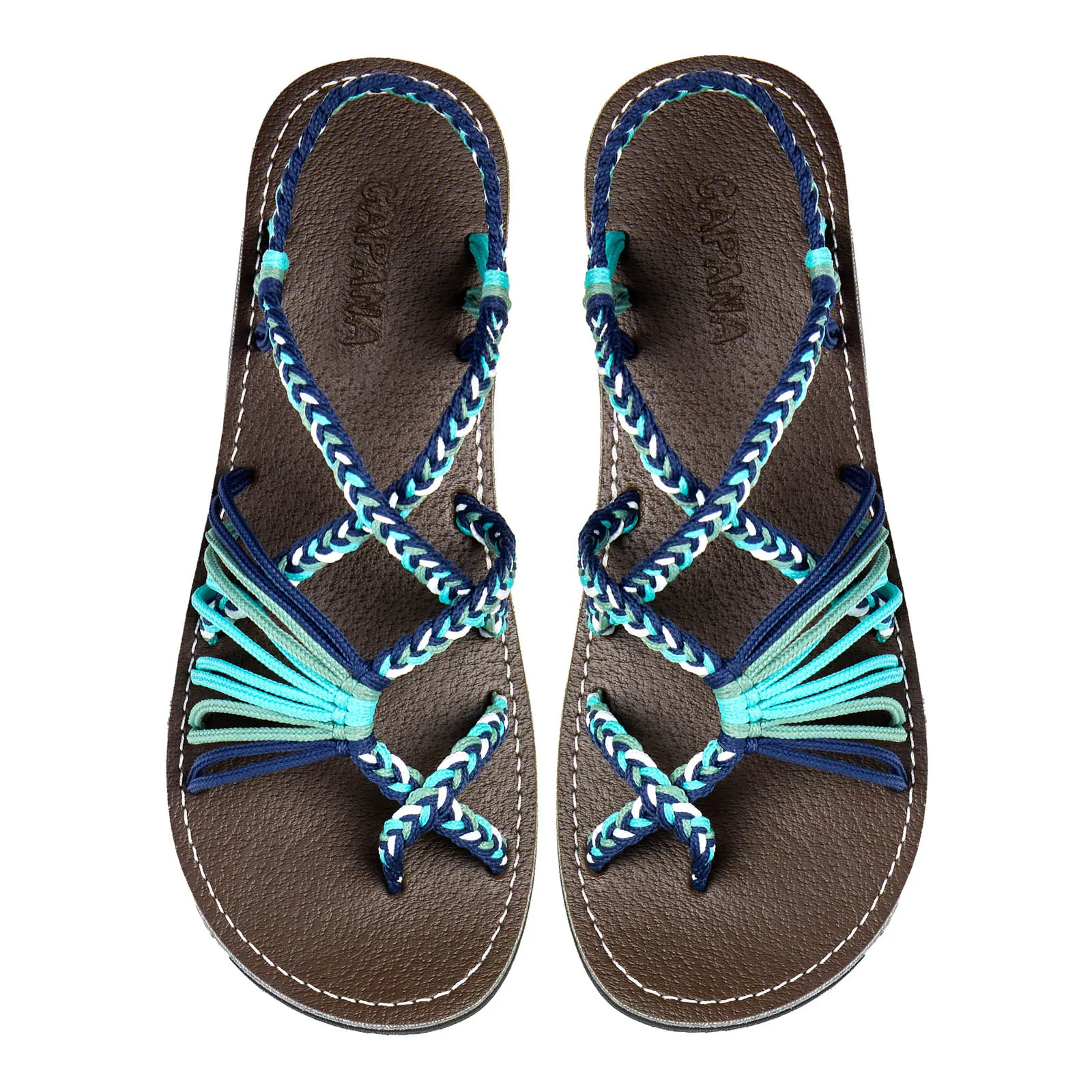 Banyan - Marine Pistachio Rope Sandals