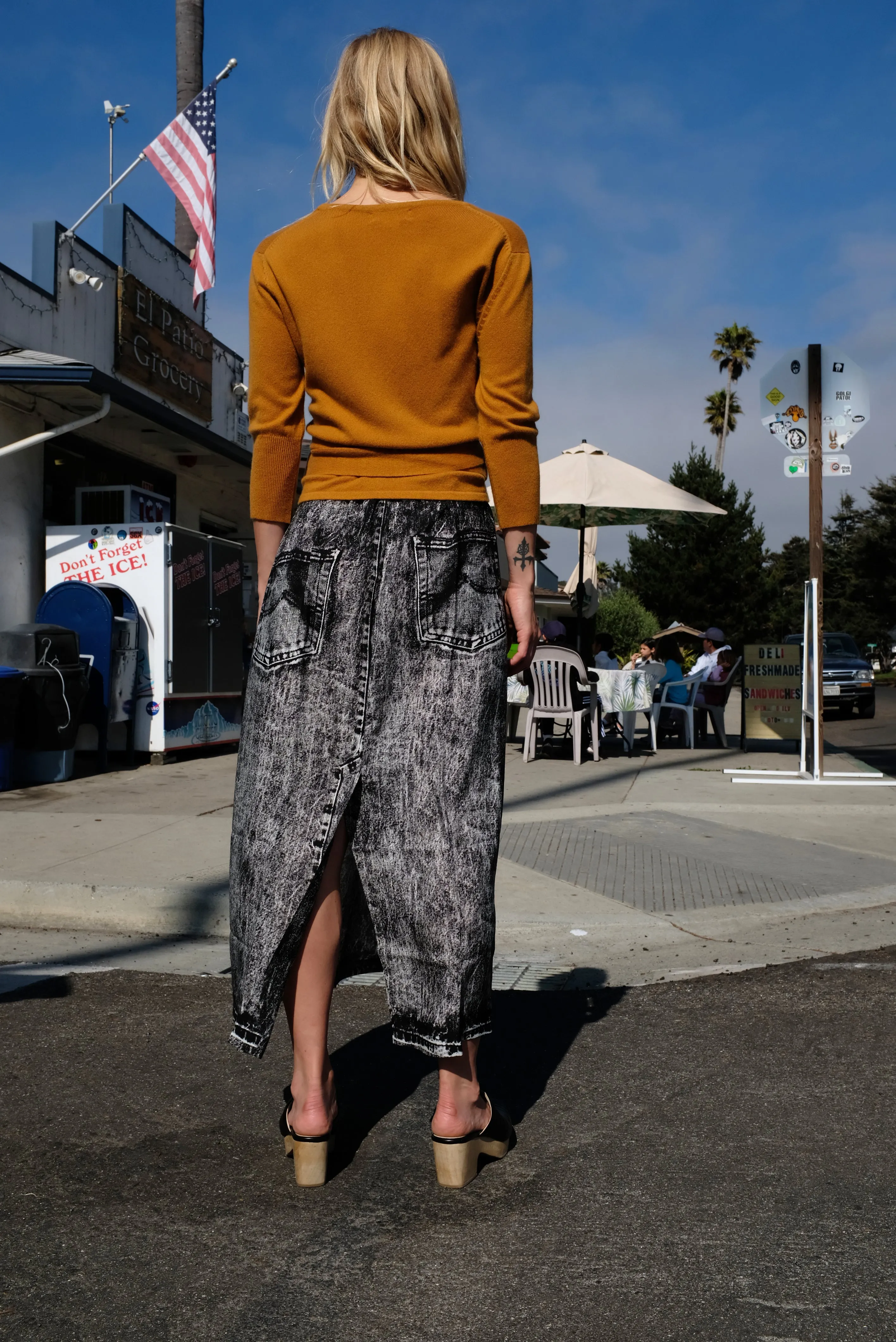 Beklina Cashmere Ballet Wrap Sweater Fools Gold