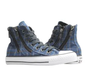 Converse Chuck Taylor All Star Dual Zip Hi Plaid Women's Sneakers