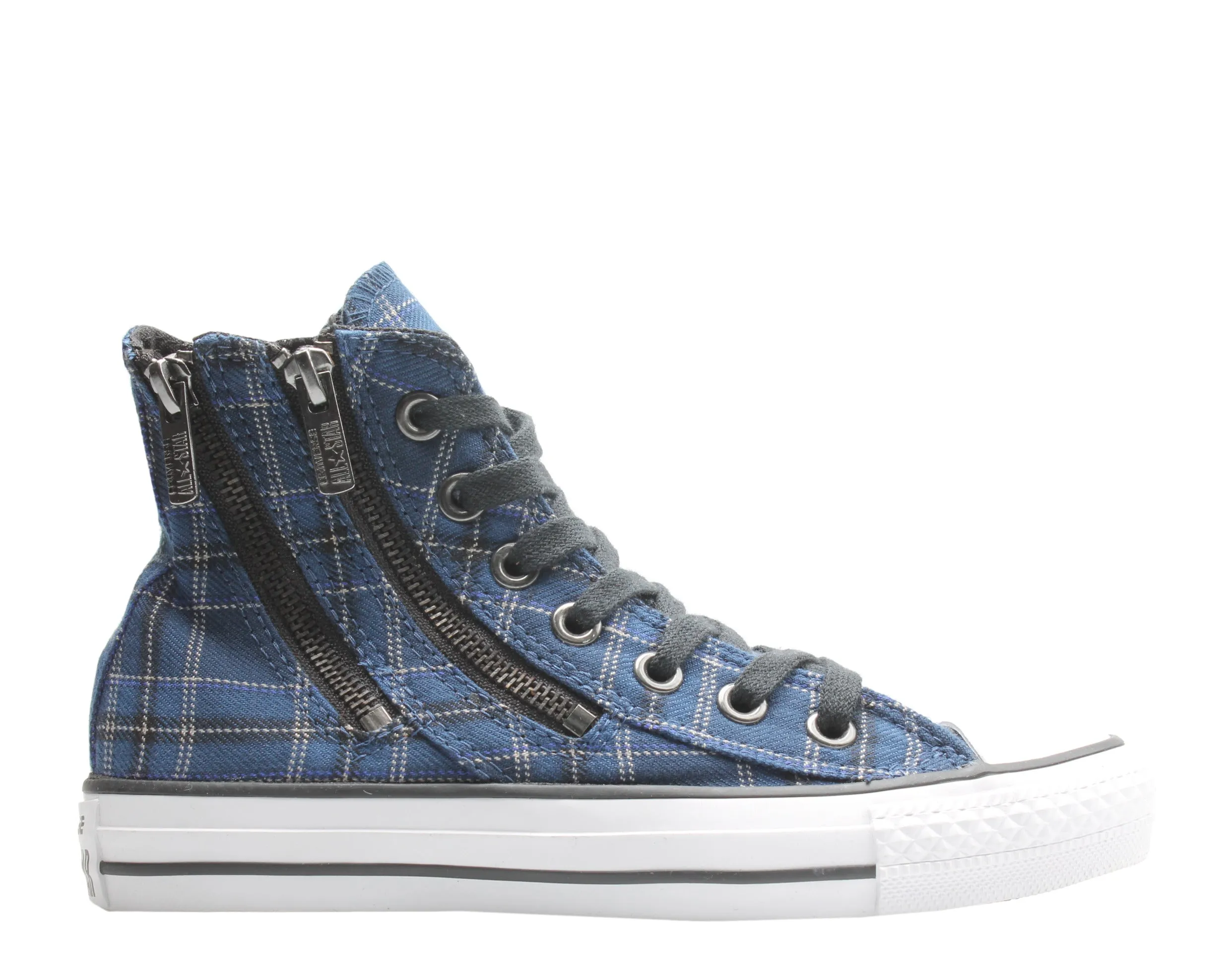 Converse Chuck Taylor All Star Dual Zip Hi Plaid Women's Sneakers