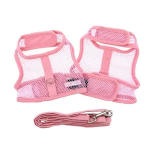 Cool Netted Mesh Harness — Pink