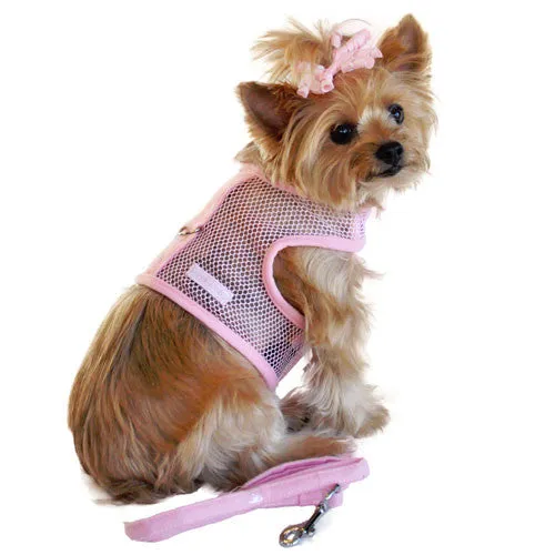 Cool Netted Mesh Harness — Pink