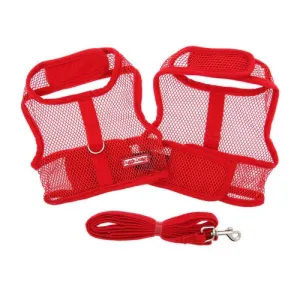 Cool Netted Mesh Harness — Red