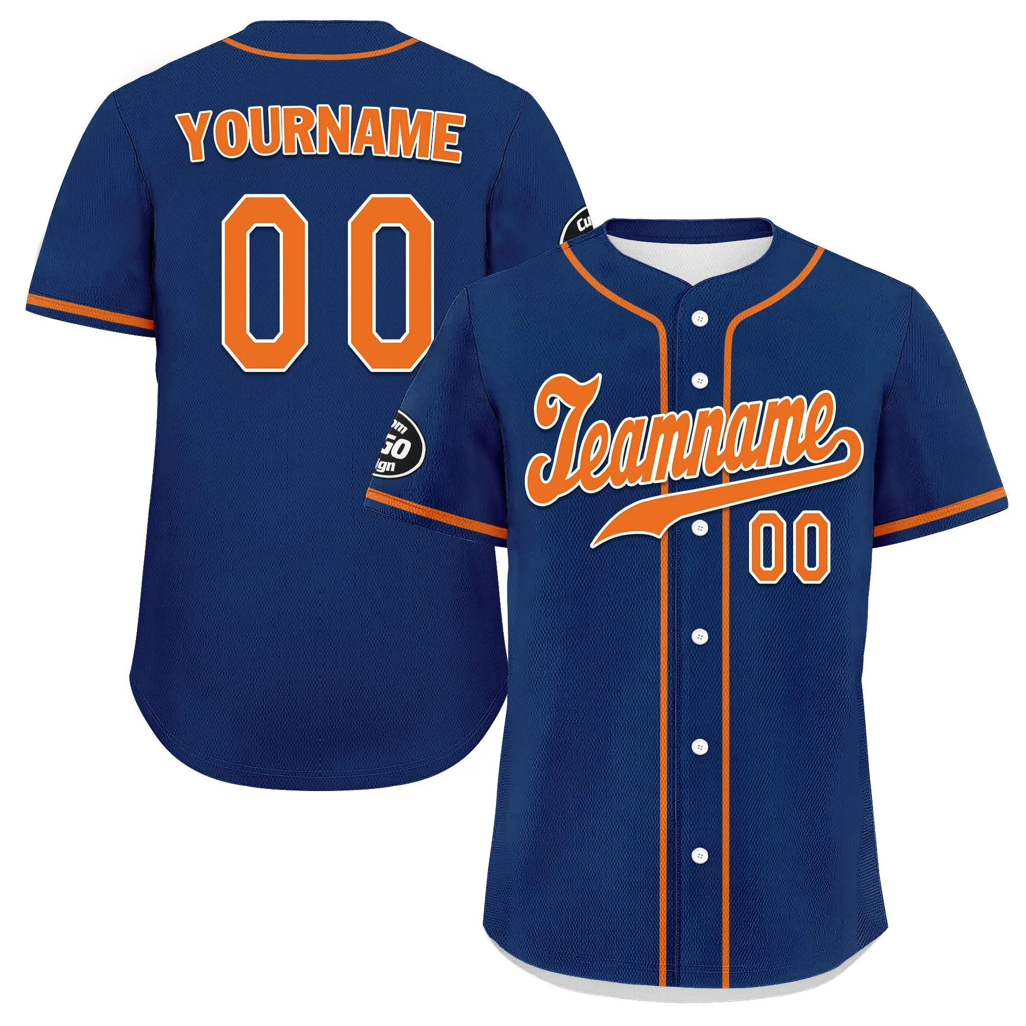 Corporate Gifts,Custom Blue Orange Jersey MaxSoul Shoes and Hat Combo Offer Personalized ZH-D0b0090-c