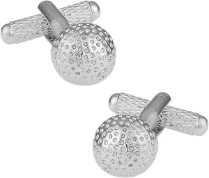 Cuff-Daddy Golf Ball Golfer Cufflinks with Presentation Box