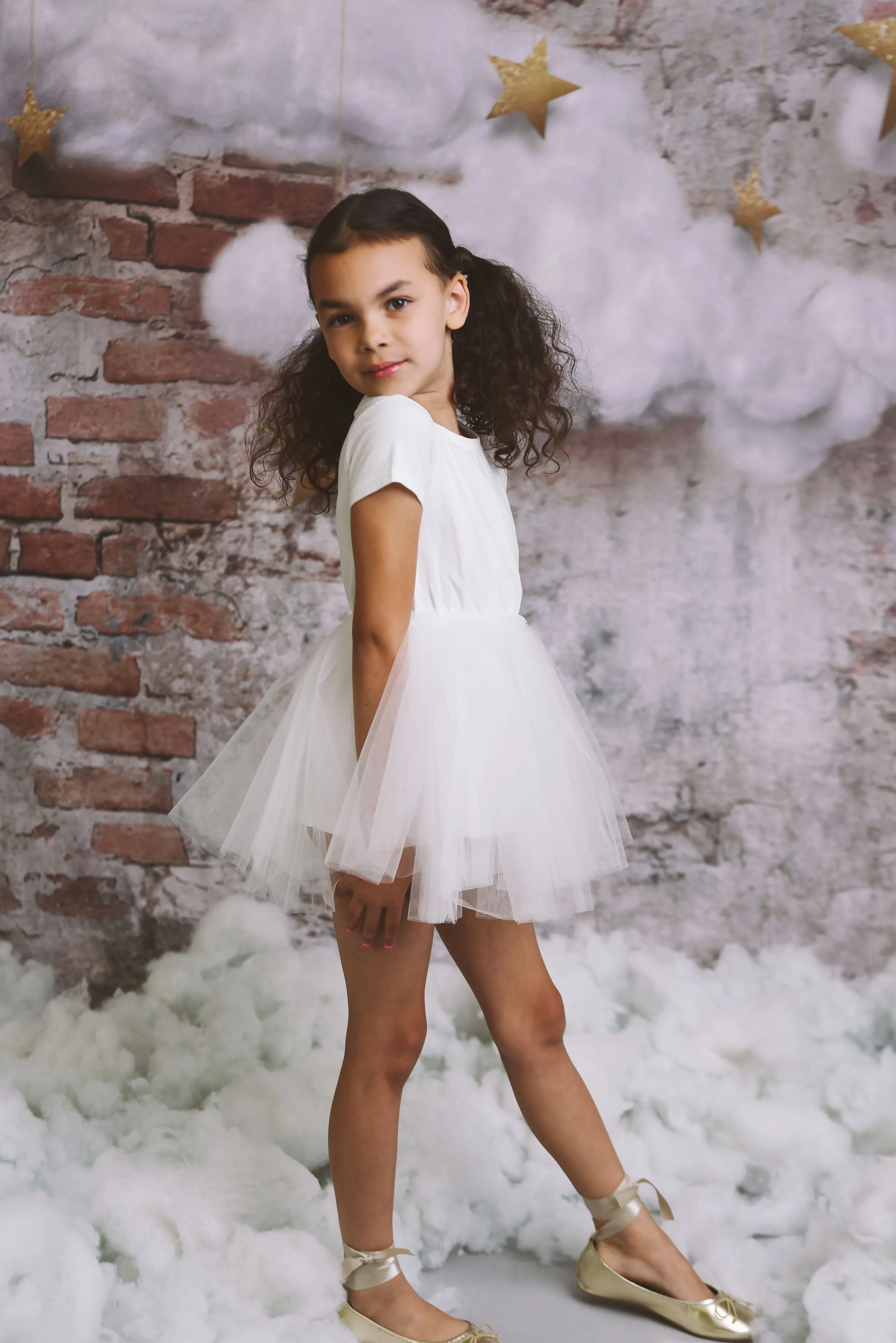DOLLY® TUTULLY T-SHIRT TUTU DRESS white