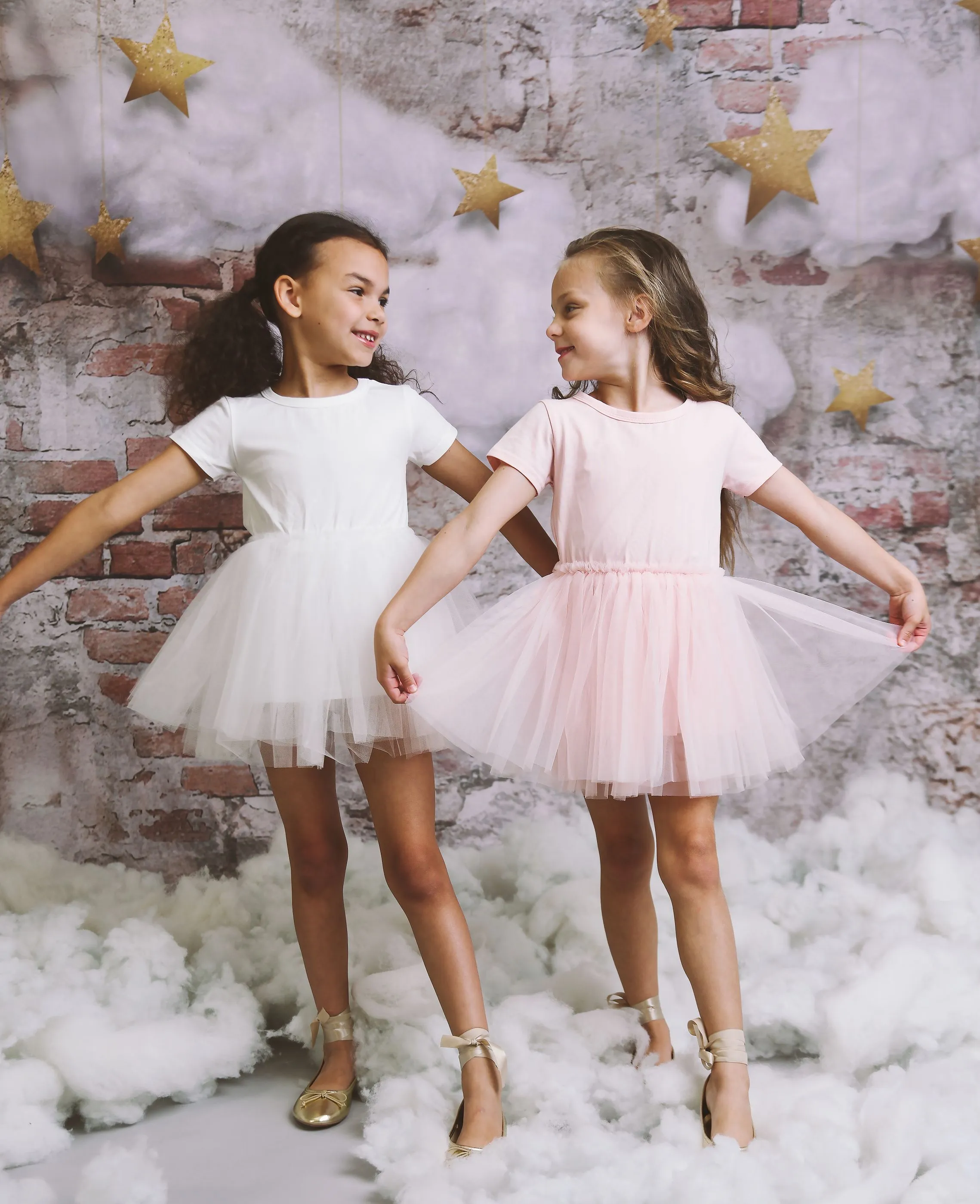 DOLLY® TUTULLY T-SHIRT TUTU DRESS white