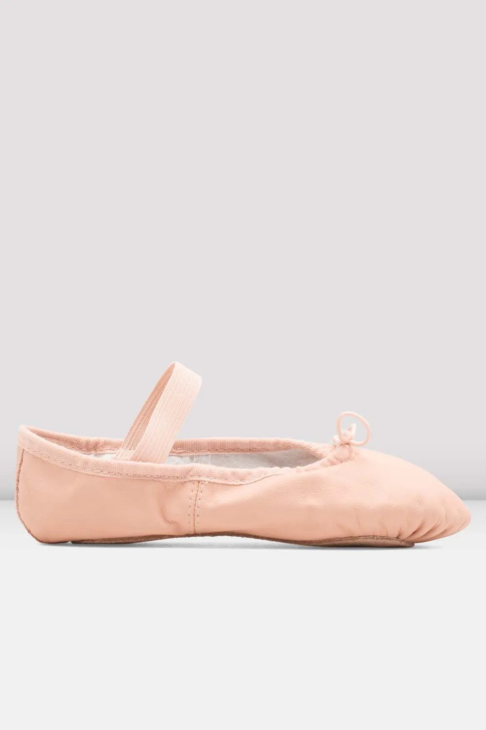 Girls Dansoft Leather Ballet Shoes