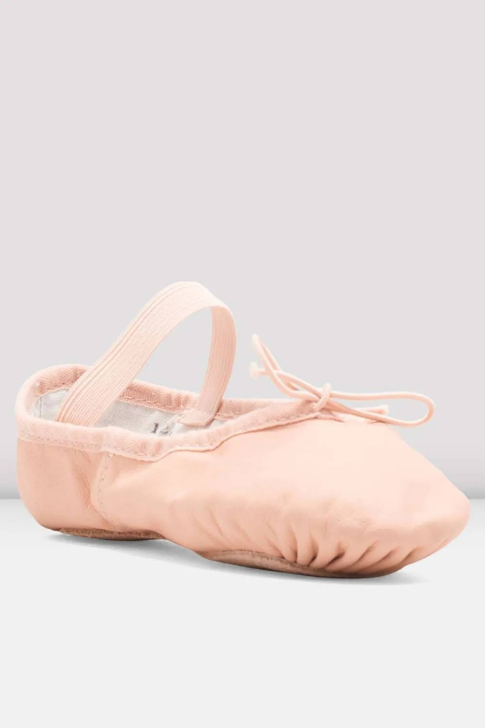 Girls Dansoft Leather Ballet Shoes