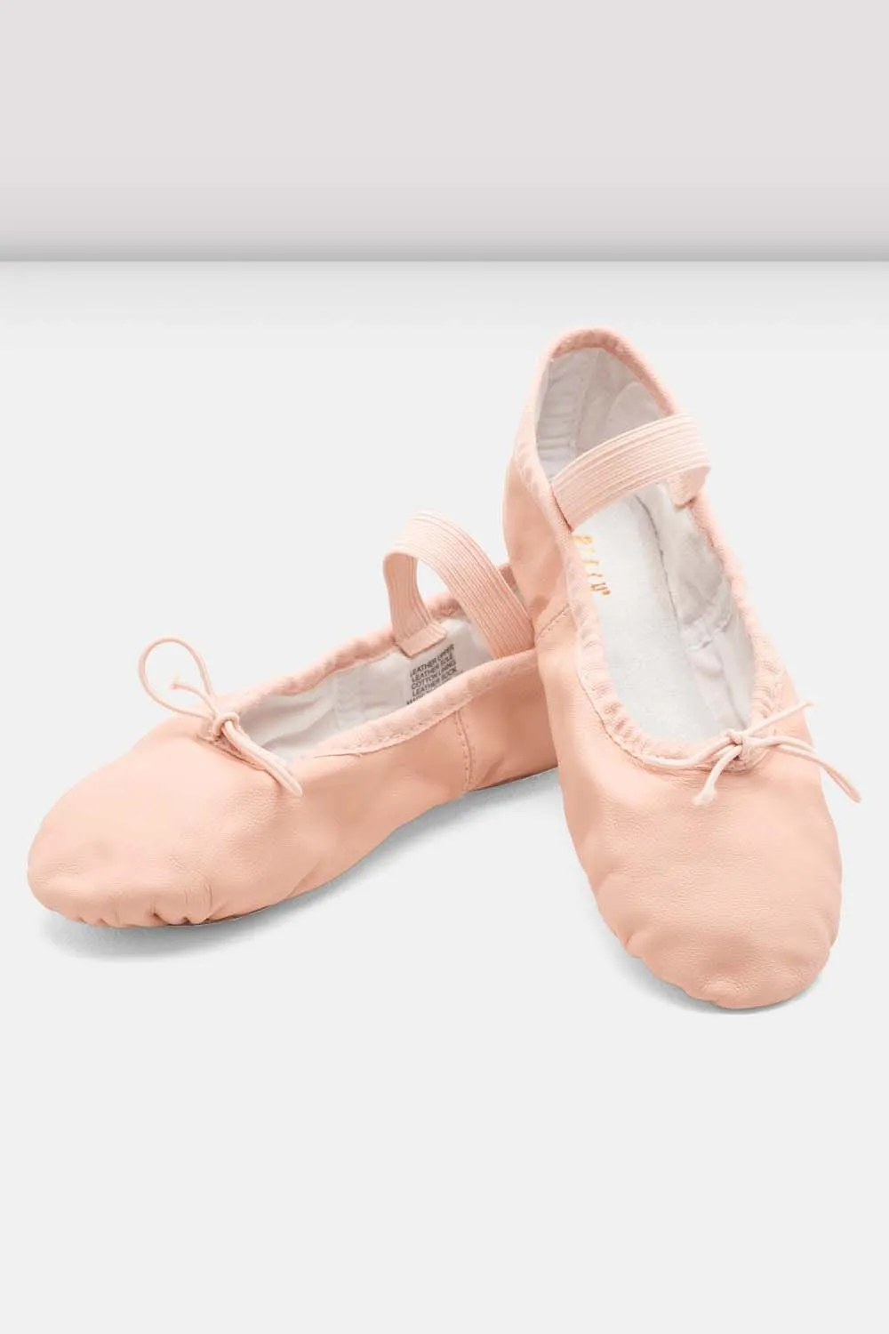 Girls Dansoft Leather Ballet Shoes
