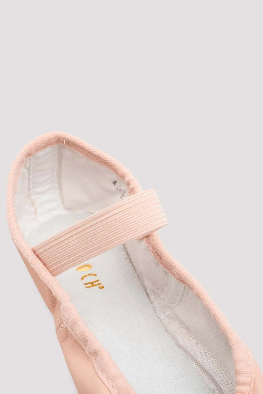 Girls Dansoft Leather Ballet Shoes
