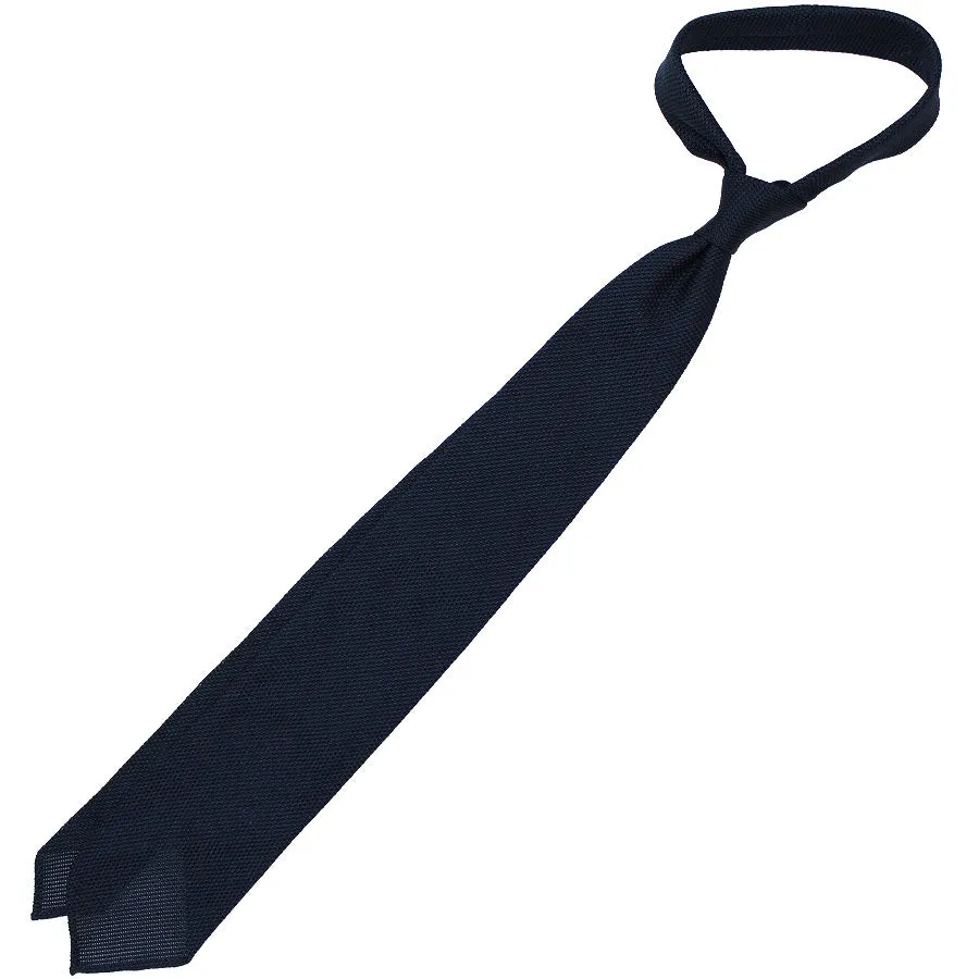 Grenadine / Garza Fina Tie - Midnight - Hand-Rolled