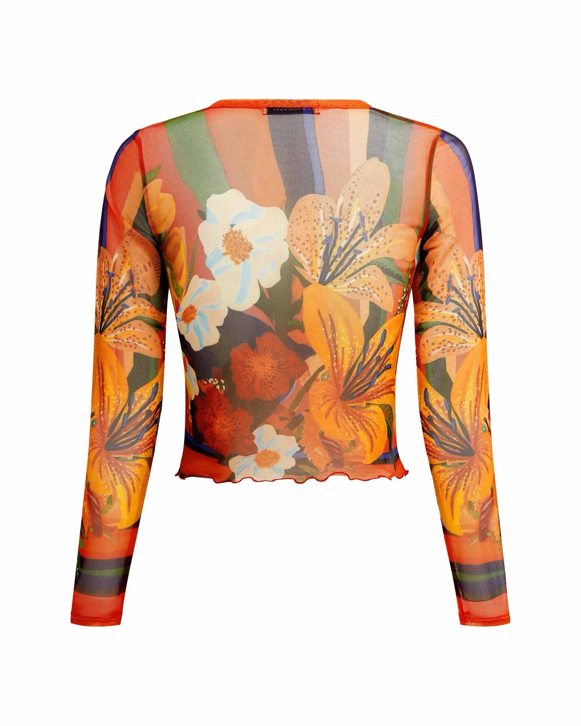 It's Now Cool The Mesh Crop Loro