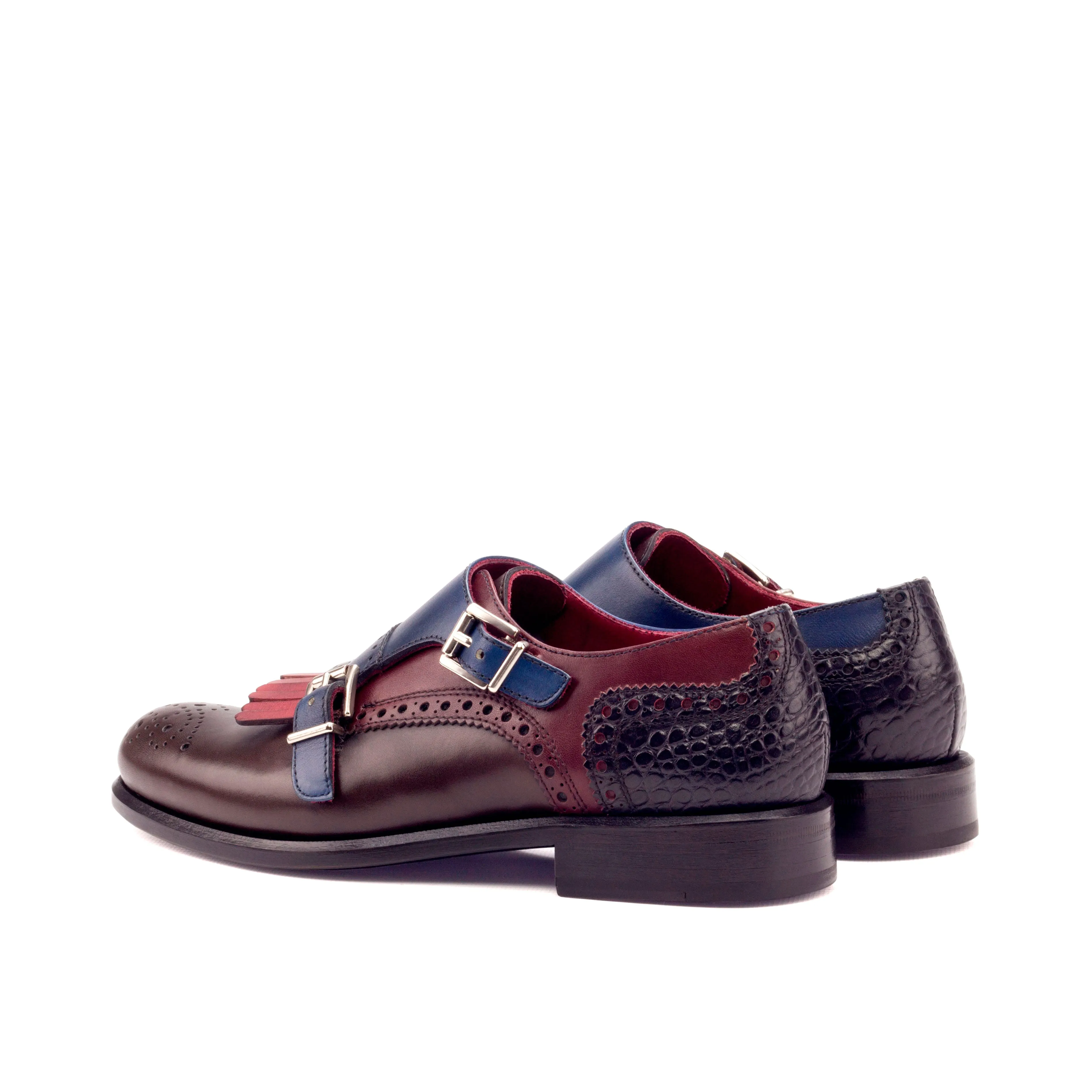 Kiltie Monk Strap Woman 006