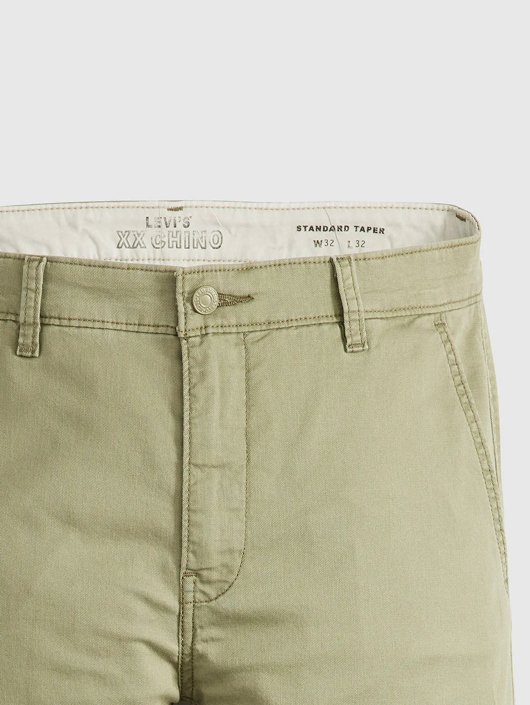 Men's Green Regular Fit Chinos