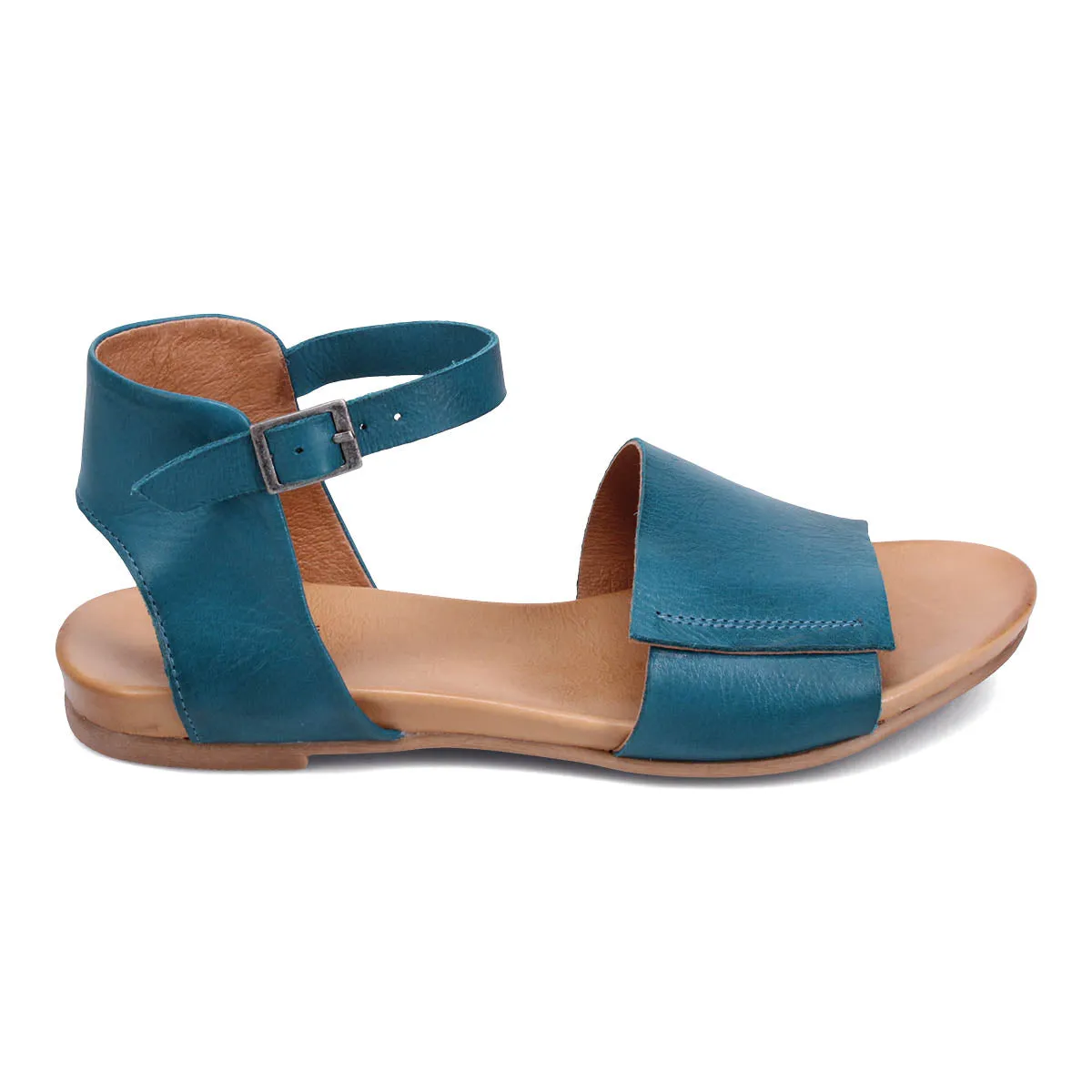 Miz Mooz Anthony Leather Sandal | Marine   Cream