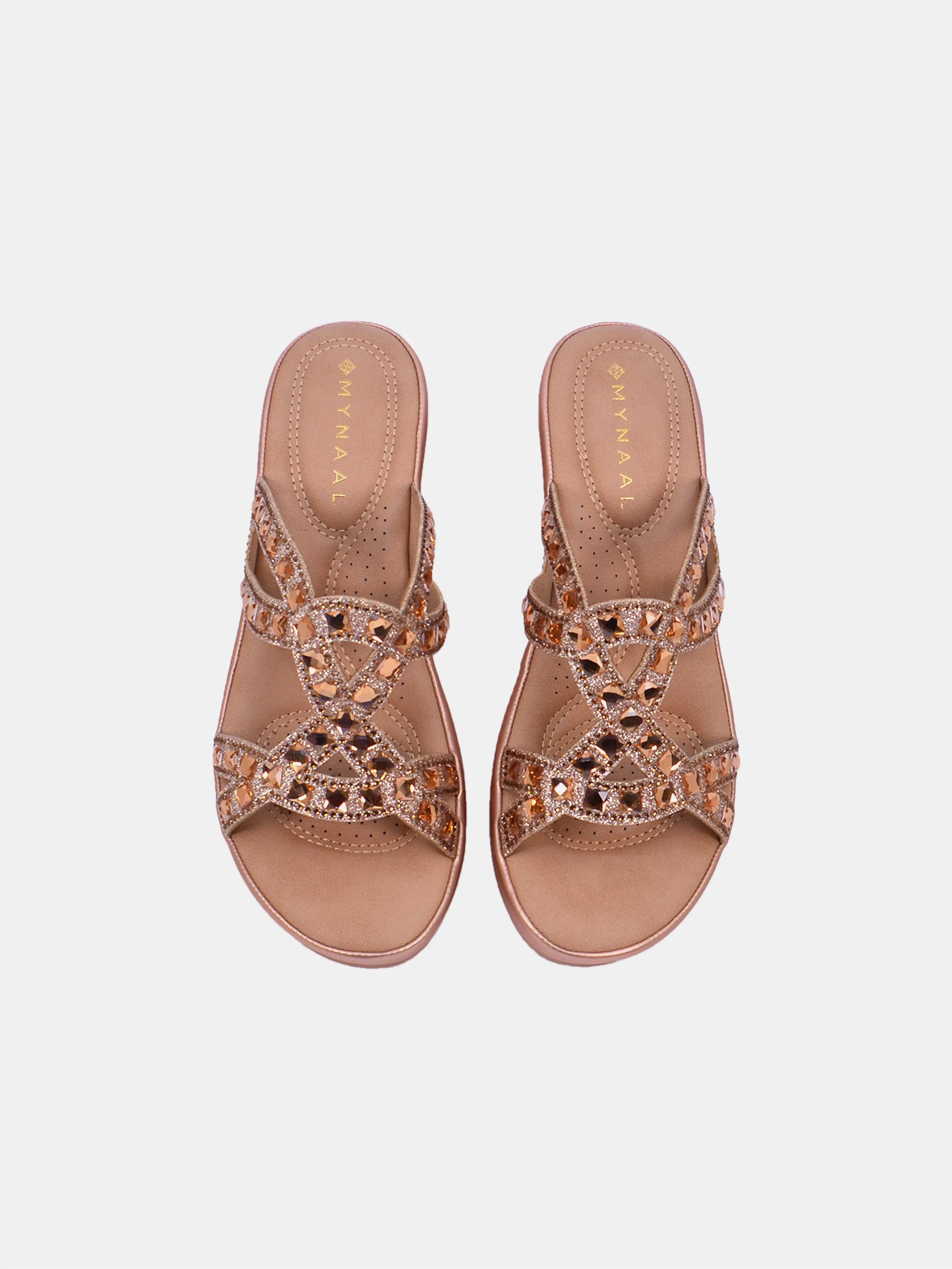 Mynaal Nahira Women's Wedge Sandals