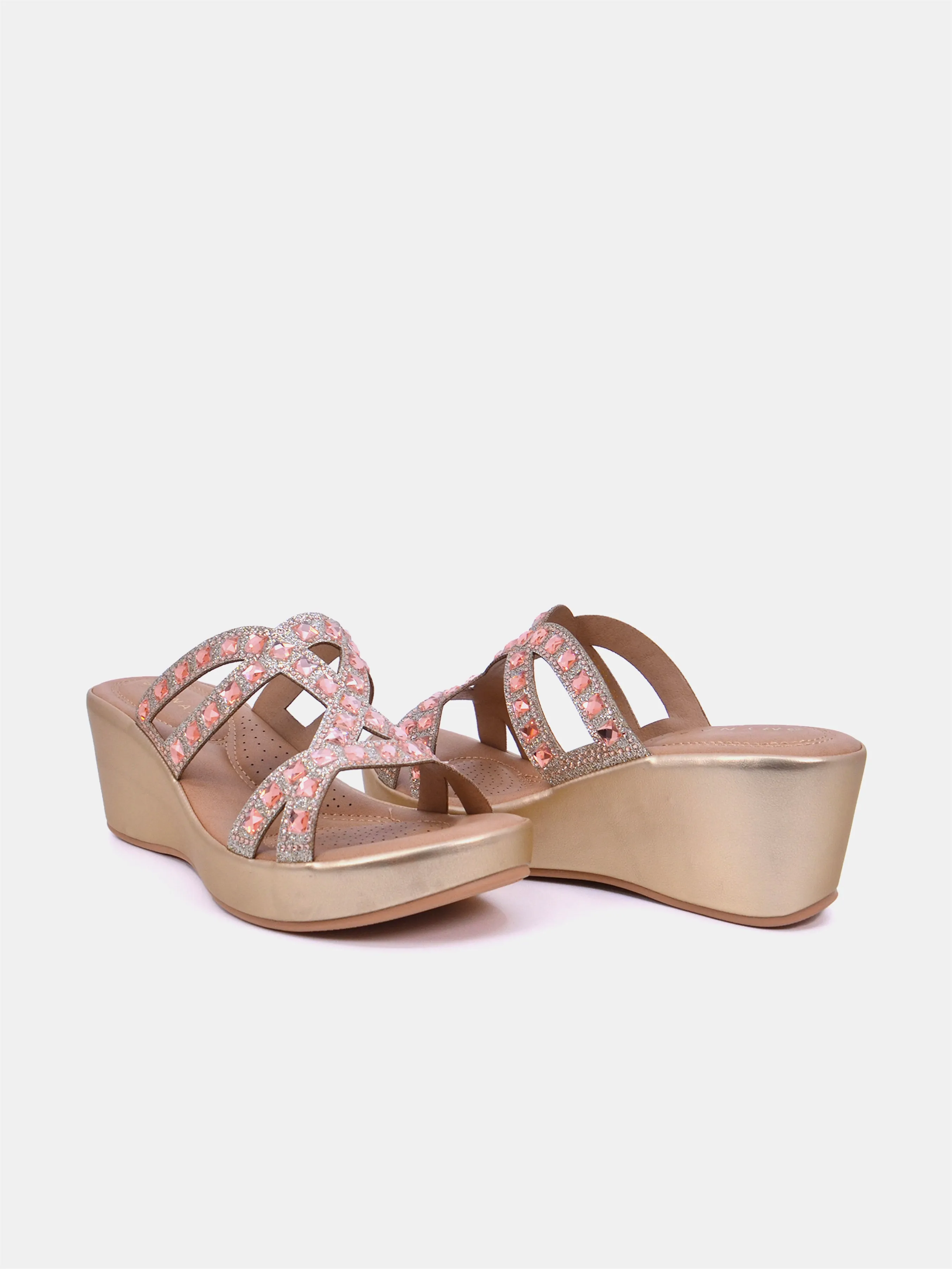 Mynaal Nahira Women's Wedge Sandals