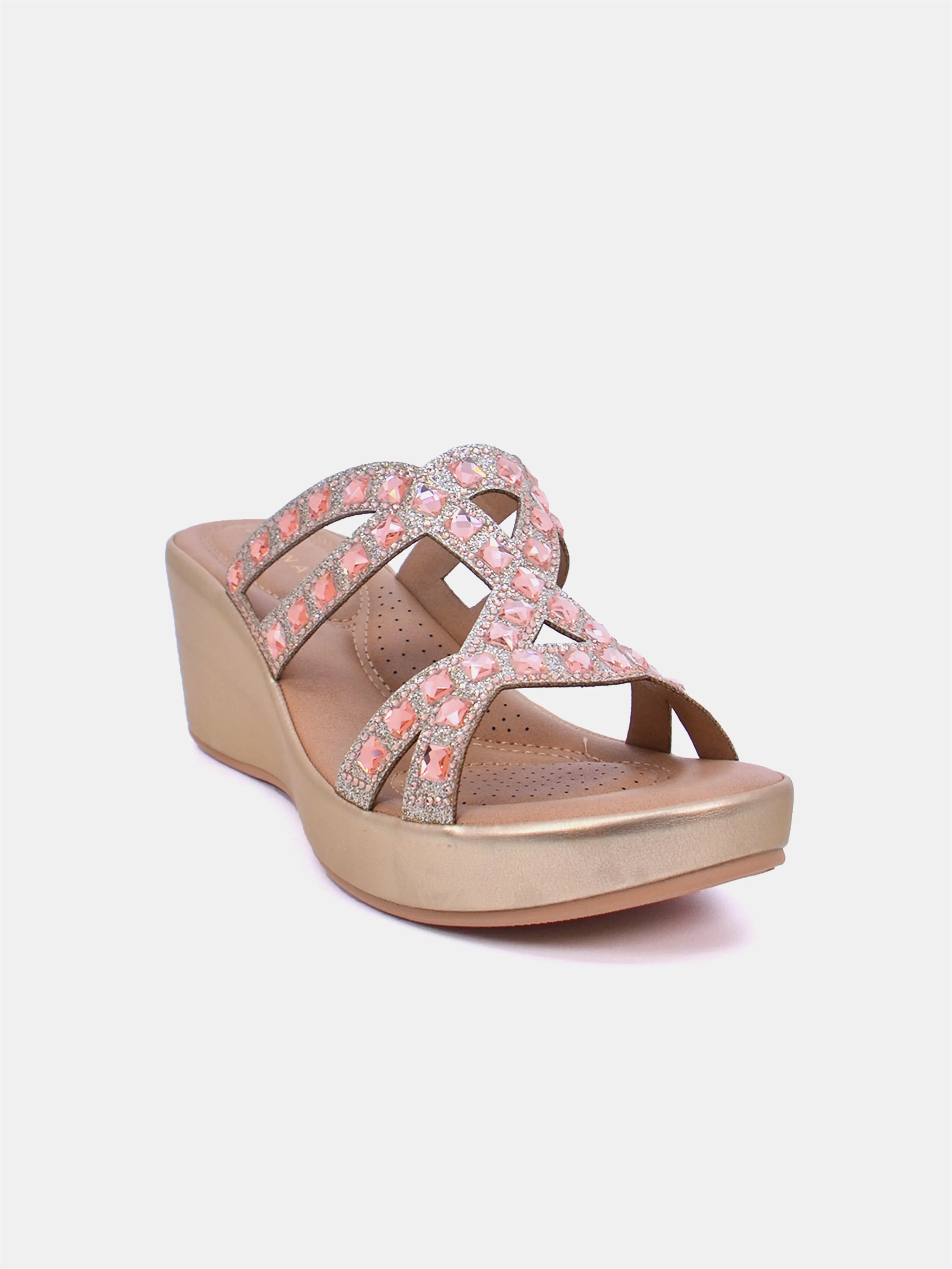 Mynaal Nahira Women's Wedge Sandals
