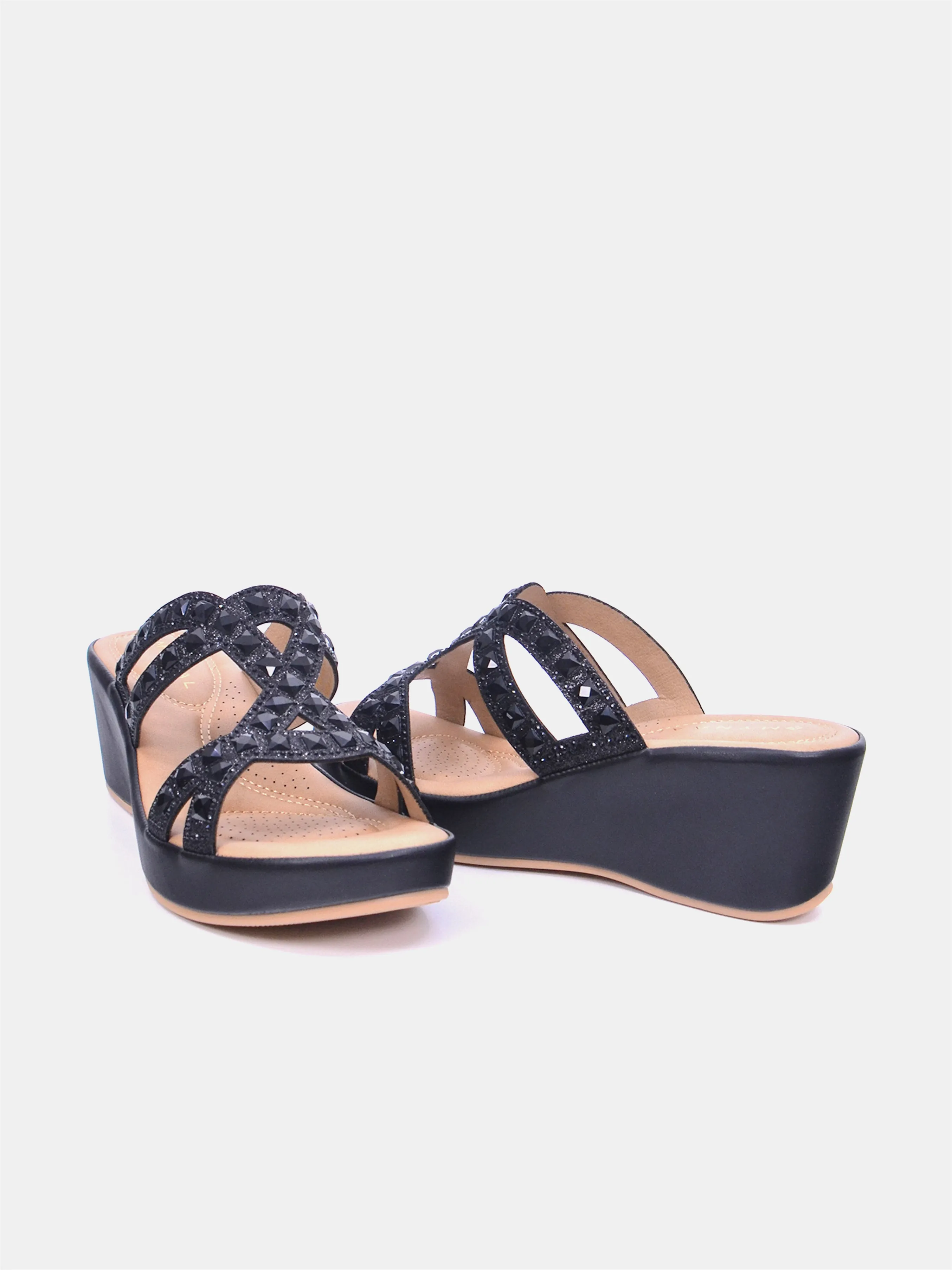 Mynaal Nahira Women's Wedge Sandals