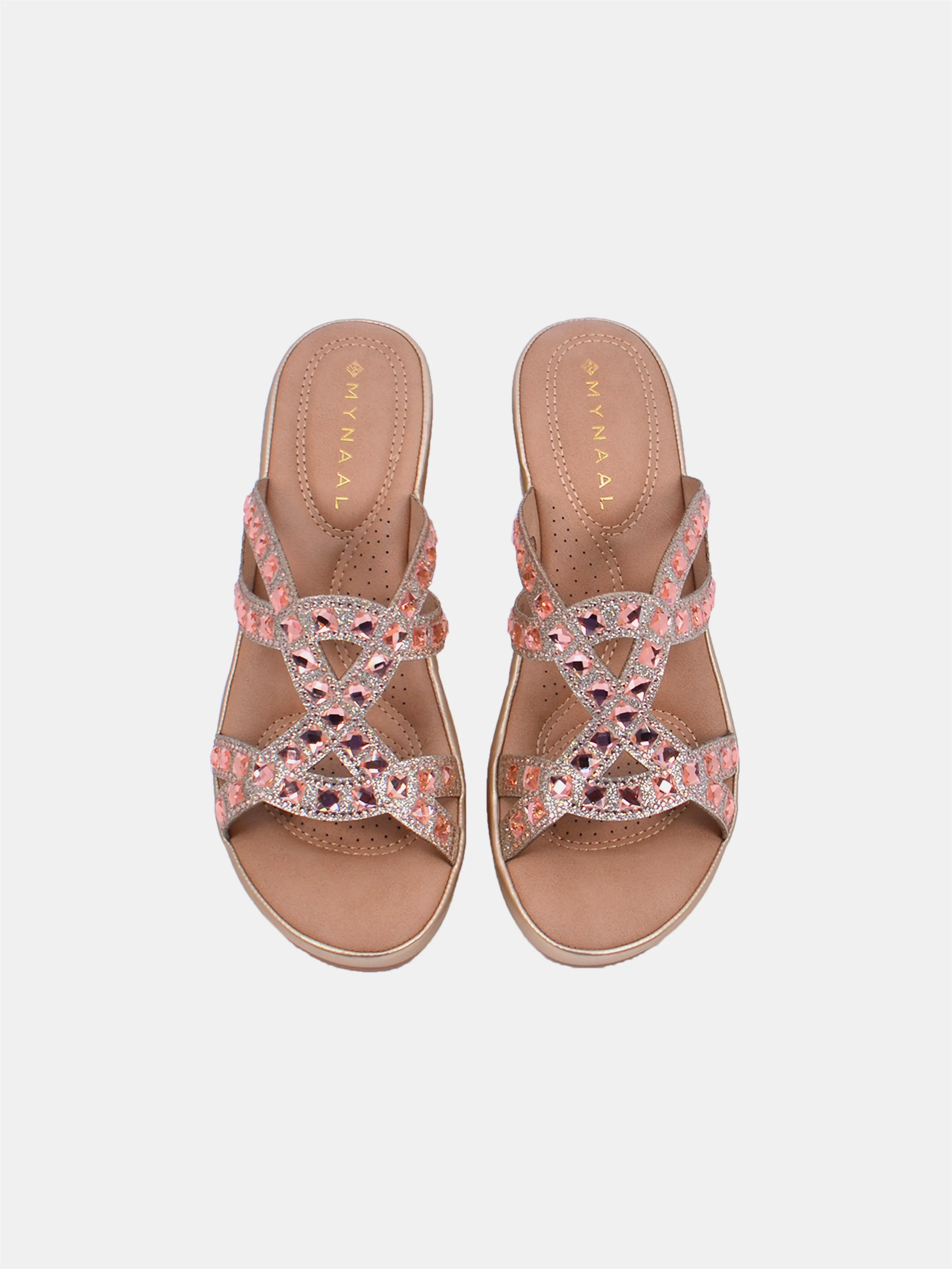 Mynaal Nahira Women's Wedge Sandals