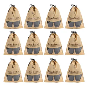 Non Woven Shoe Bag Pack Of  12 Beige See-Thru