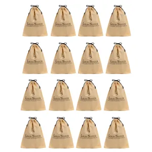 Non Woven Shoe Bag Pack Of  16 Beige Plain