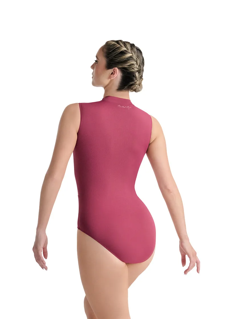 ON SALE Simone Zip Front Leotard