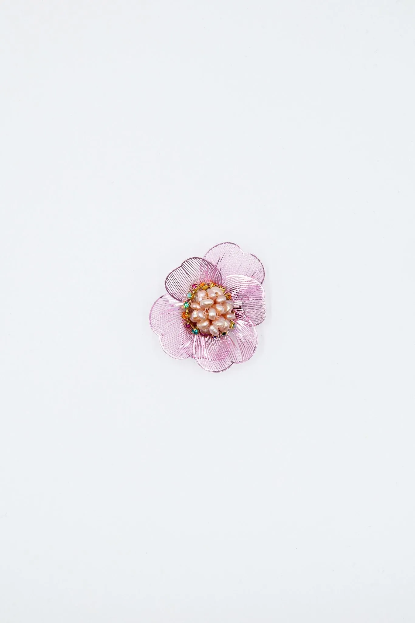 Pink Delicacy: Bejeweled Lace Shoe Clip