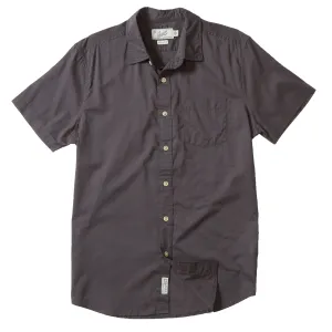 Portofino Featherweight Poplin Short Sleeve Shirt - Forged Iron (Final Sale)*