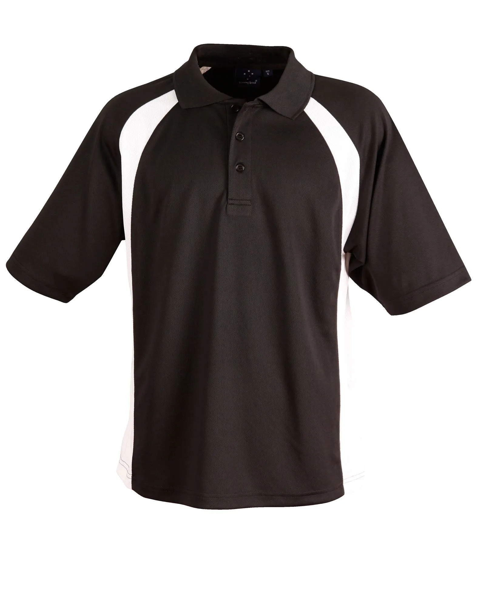 [PS30] Men's CoolDry Micro-mesh Contrast Colour Polo