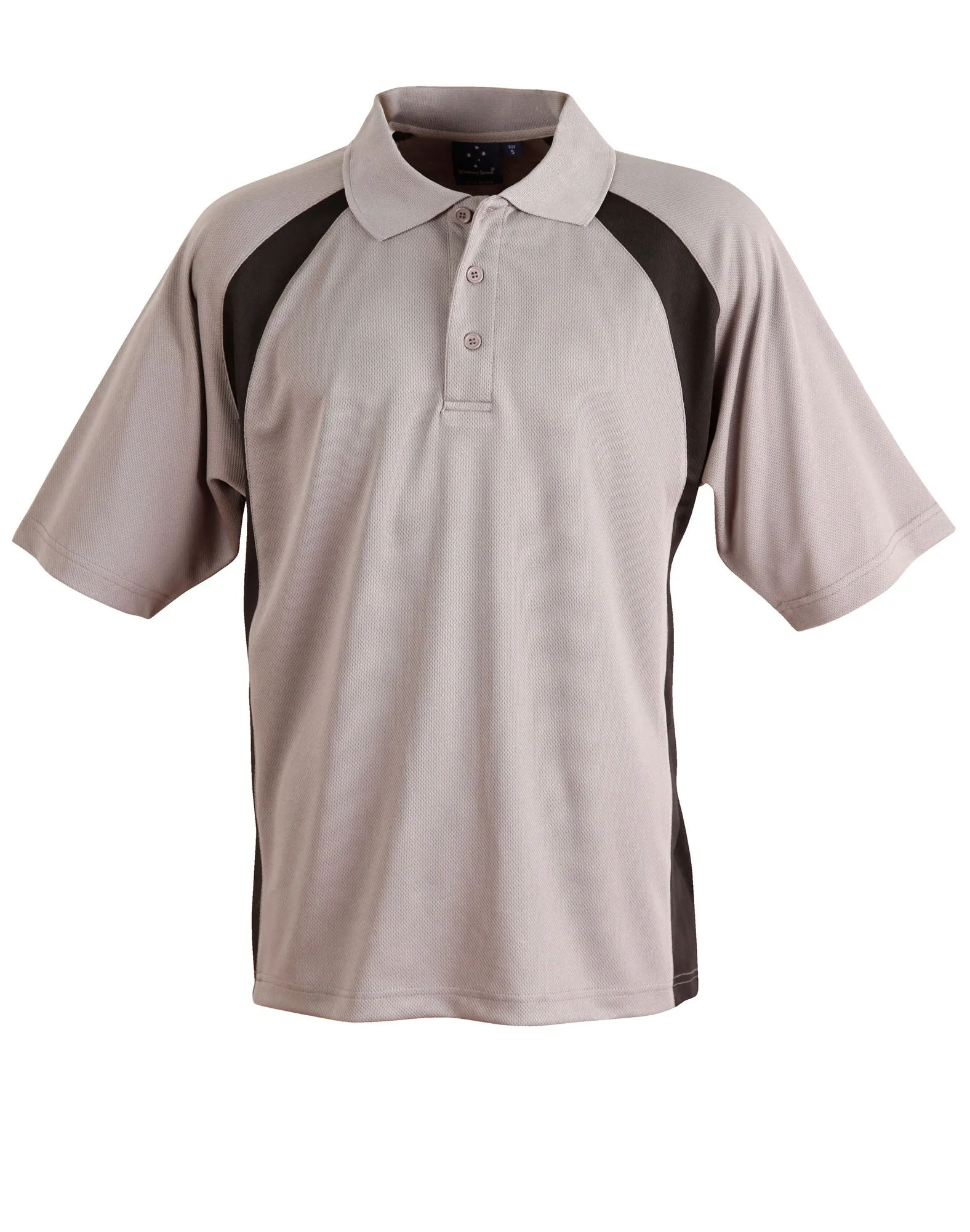 [PS30] Men's CoolDry Micro-mesh Contrast Colour Polo