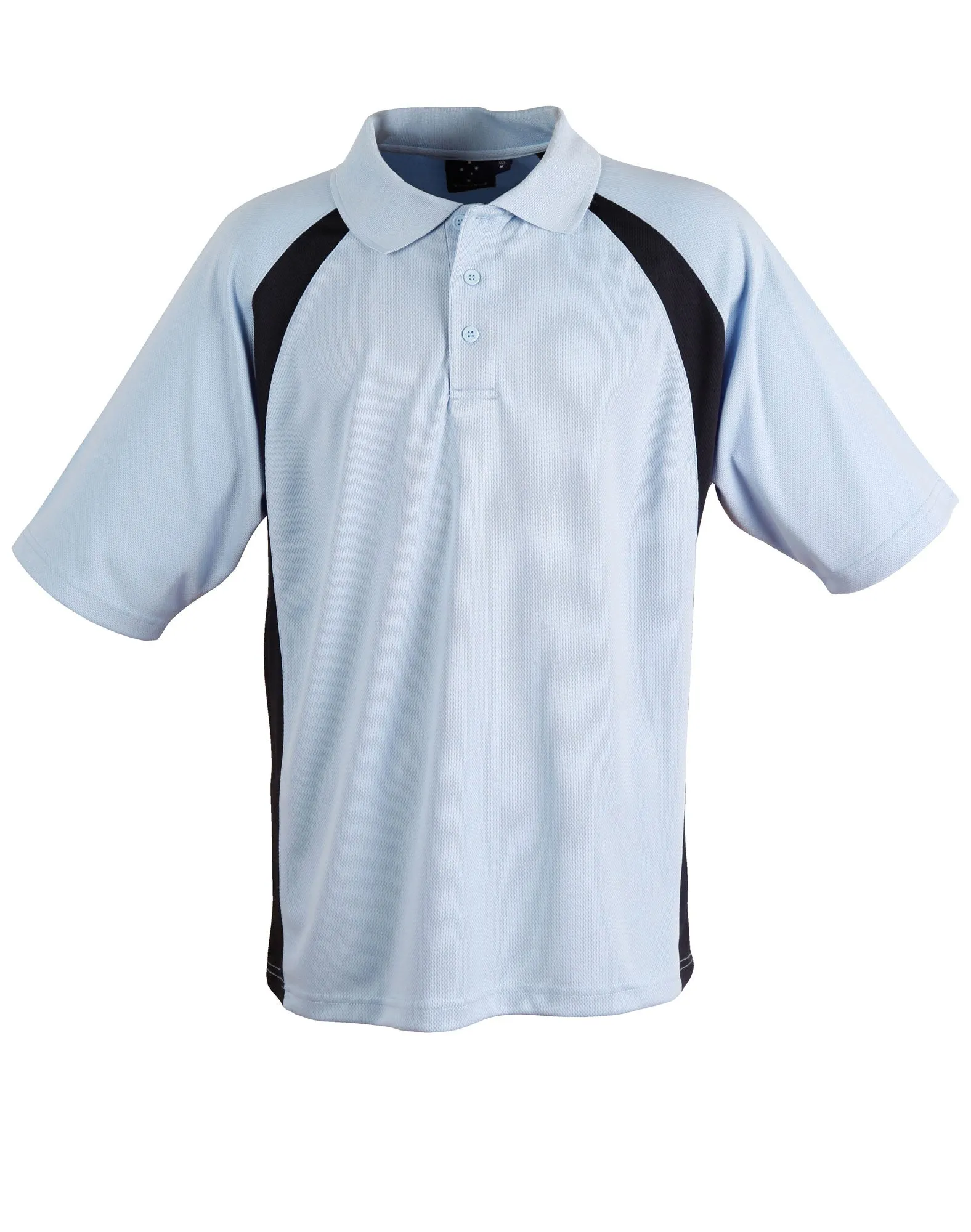 [PS30] Men's CoolDry Micro-mesh Contrast Colour Polo