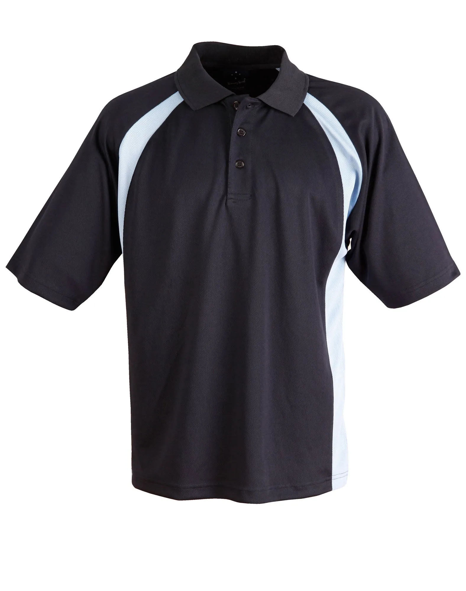 [PS30] Men's CoolDry Micro-mesh Contrast Colour Polo