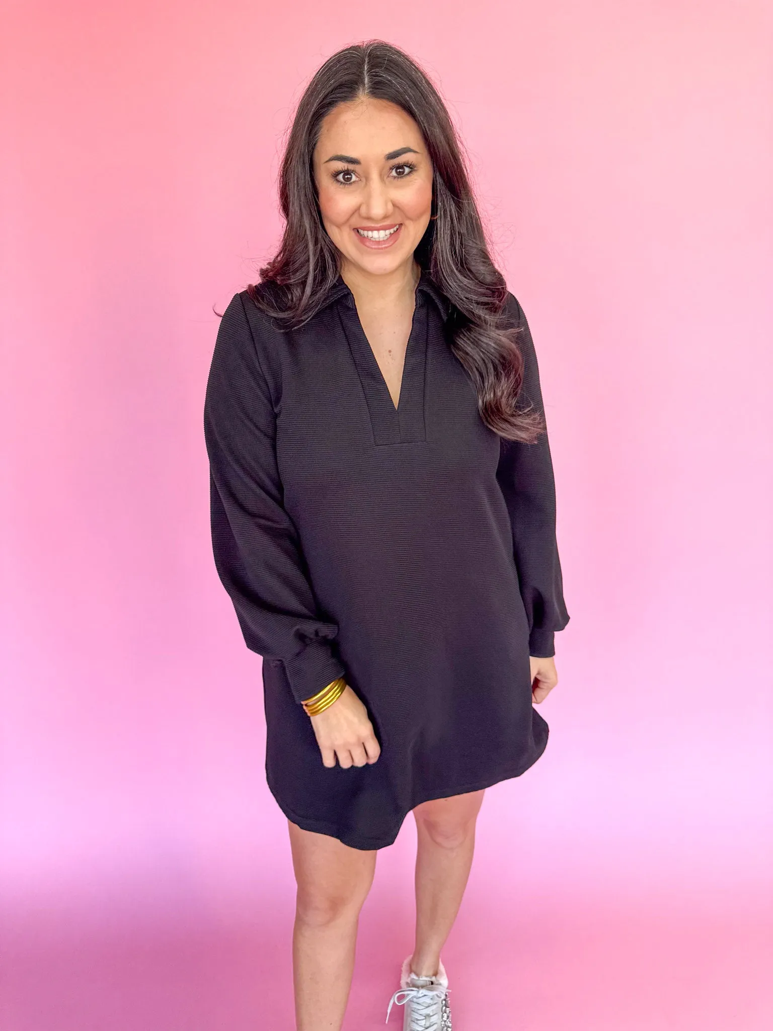 See You Soon Dress - Black