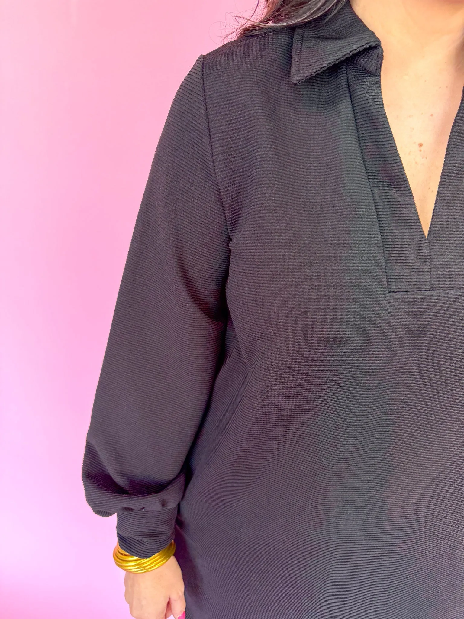 See You Soon Dress - Black