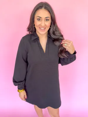 See You Soon Dress - Black