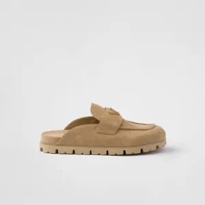 Suede Rubber Sabots