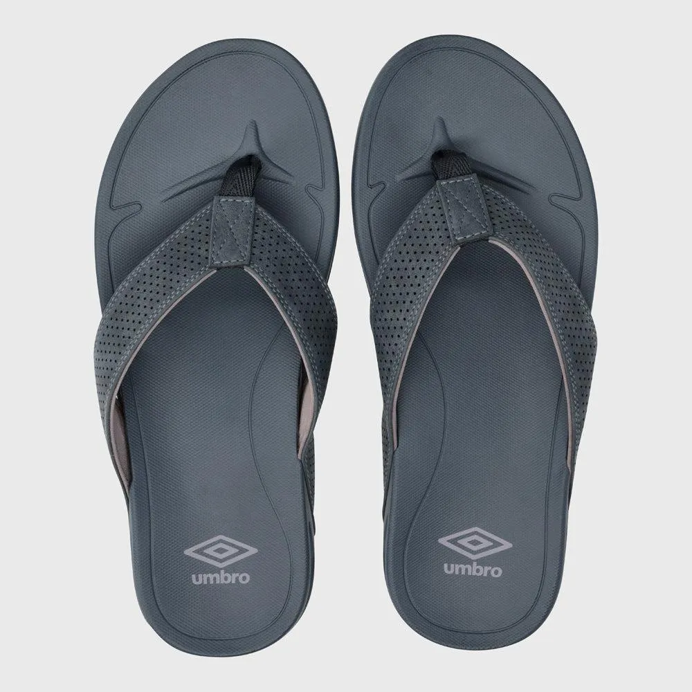 Umbro Mens Comfort Thong Sandals Grey _ 182055 _ Grey