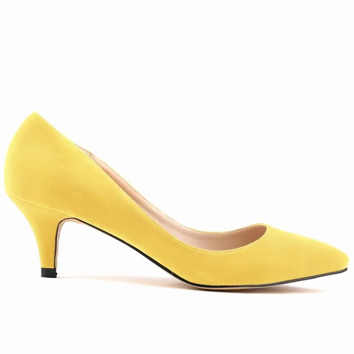 Women's Fashion Suede Stiletto Heel Shoes