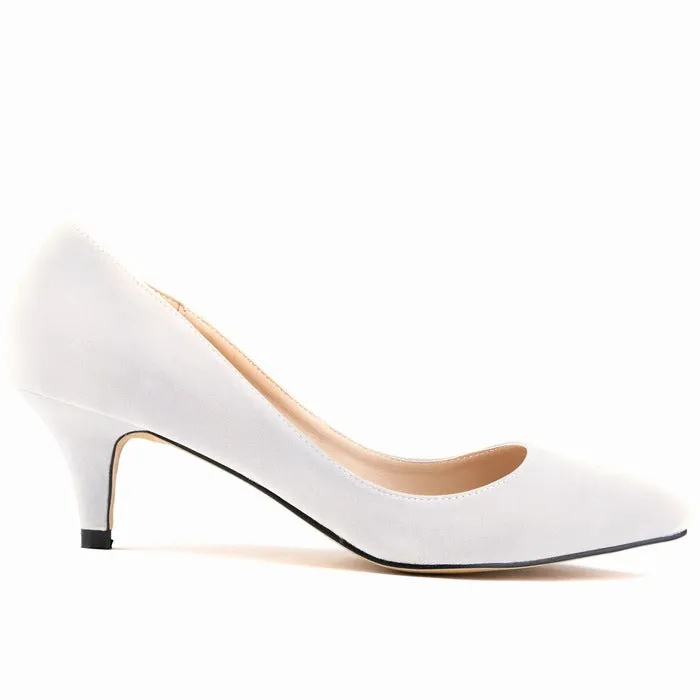 Women's Fashion Suede Stiletto Heel Shoes